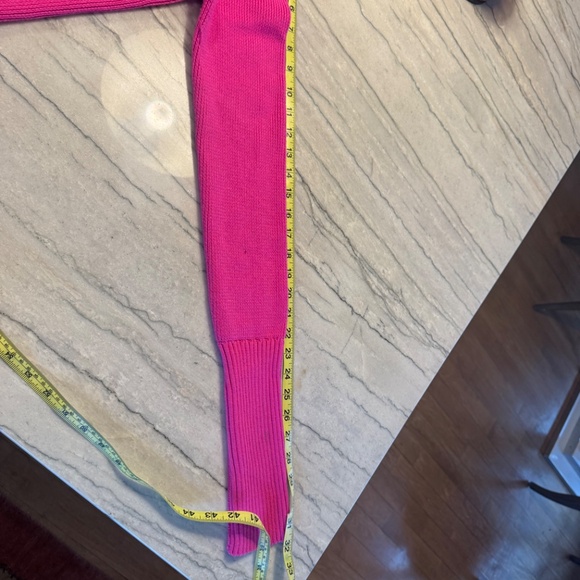 Isabel Marant Etoile Pink Cotton/Wool sweater with extra long sleeves - Picture 7 of 8